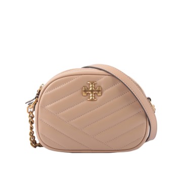 TORY BURCH Kira 絎縫皮革小型相機包(淺沙色) 90450 288推薦| PChome 24h購物| LINE購物