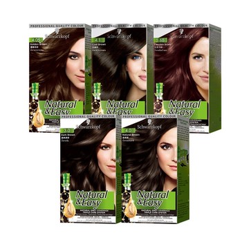 【施華蔻Schwarkopf】怡然植萃染髮霜 #染髮霜 #染髮膏 (經典黑棕/自然棕/優雅亮棕/亞麻棕/巧克力棕)