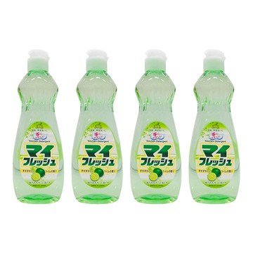 awas 洗碗精萊姆 Set  日本原裝進口 4瓶  600ml