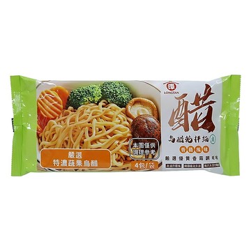 HSU'S LEGEND 潭酵天地 烏醋乾麵 香菇風味 101.3g  4包