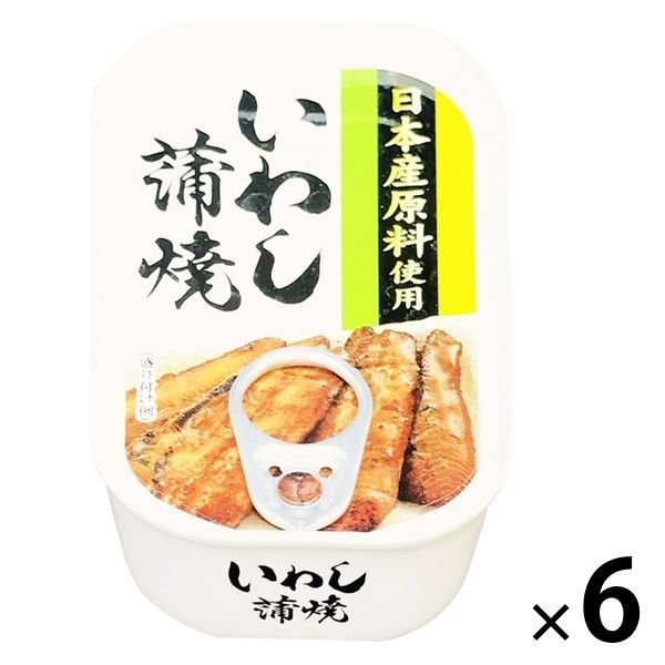 タイランドフィッシャリージャパンいわし蒲焼＜国産いわし使用＞ 100g 1セット（6缶） タイランドフィッシャリージャパン