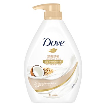 [家速配]多芬滋養柔膚沐浴露-燕麥舒敏