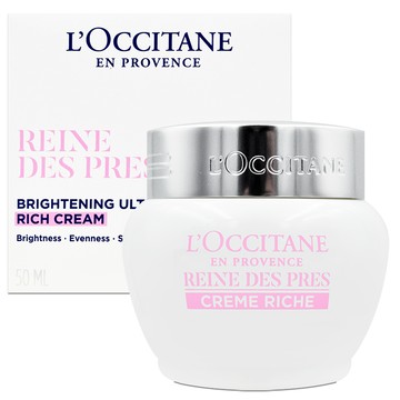 【LOCCITANE 歐舒丹】白皇后光蘊透白霜 50ml (百貨專櫃貨)