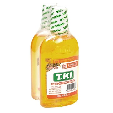 T.KI 鐵齒蜂膠漱口水 350ml (買一送一)X2組