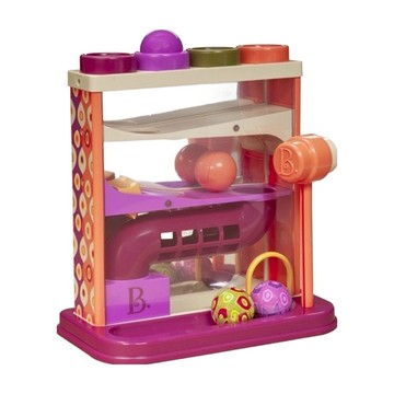 B.toys 哇哈槌槌球 感統玩具 1歲以上  洋粉色  1組