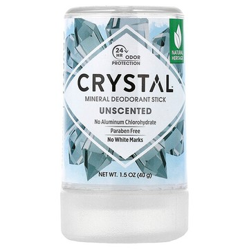 CRYSTAL, 礦物質淨味棒，原味，1.5 盎司（40 克）