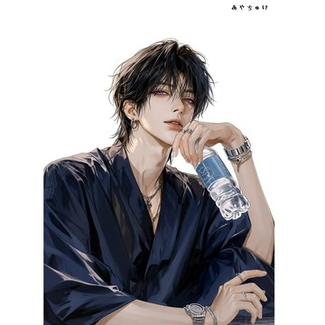 【8 月新品】07-137-0065 人物貼紙 簡約夏日男孩