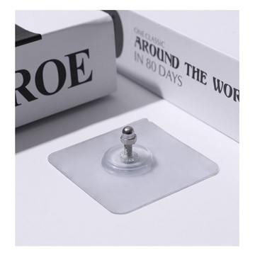 WE CHAMP強力免打孔無痕螺絲貼片-5組裝(多尺寸任選)