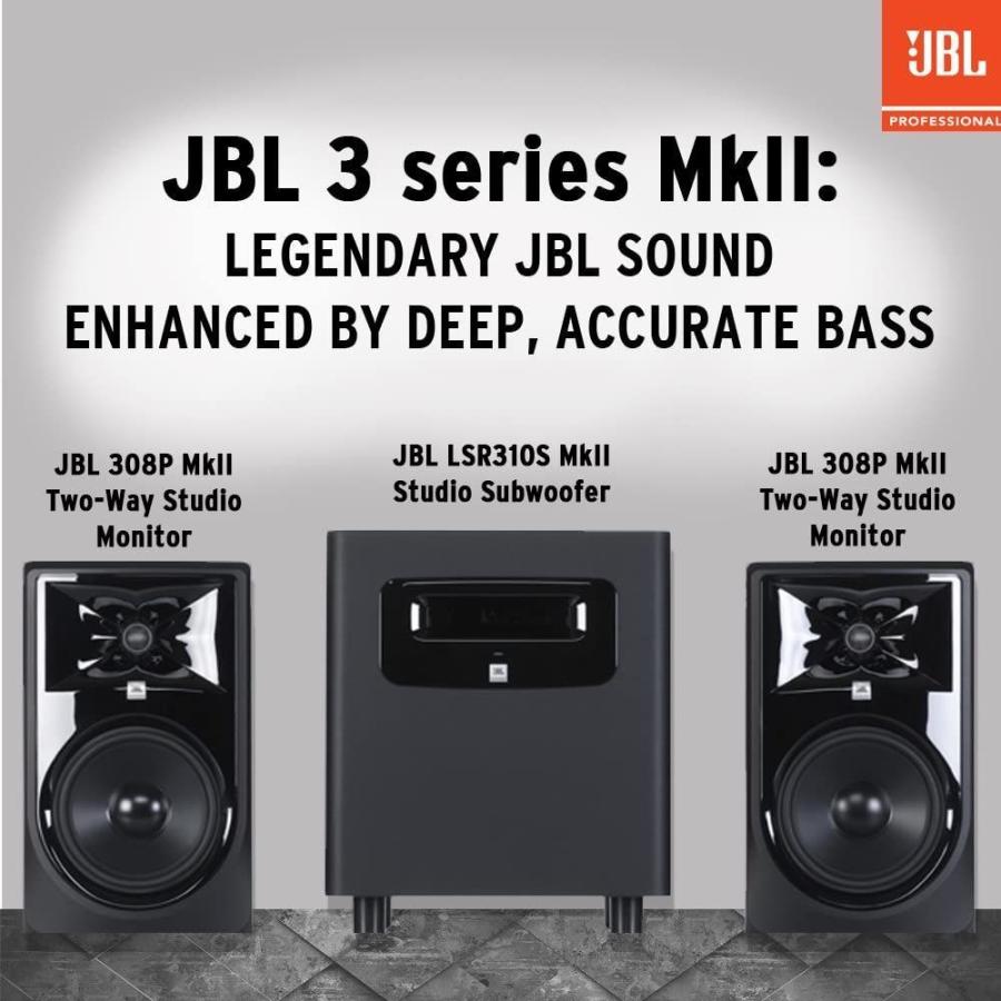 JBL PROFESSIONAL 308P MkII パワードモニタースピーカー 1本