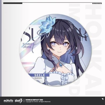 【米哈游/崩壞3】悠游夏日系列第五彈馬口鐵徽章愛莉希雅 miHoYo