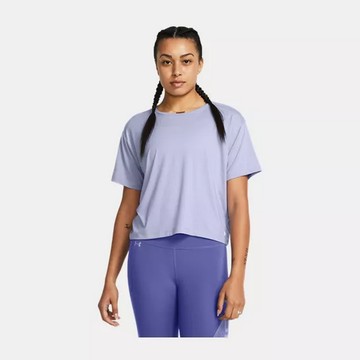 【UNDER ARMOUR】Motion 短T-Shirt 女 紫色-1379178-539
