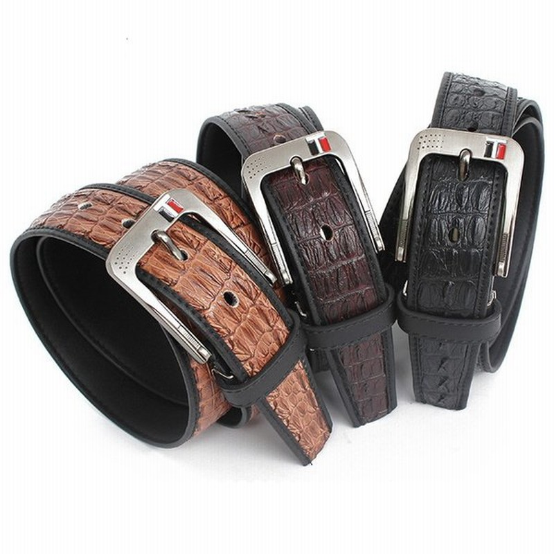 本革 メンズベルト クロコ型押し メンズファッション おしゃれ 男性 天然牛革 ゴルフ カジュアル スーツ ビジネス用レザーベルト 通販 Lineポイント最大0 5 Get Lineショッピング