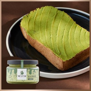 【WITH唯甜】法式奶酥醬六罐組(京都抹茶*6) 生食級奶酥醬