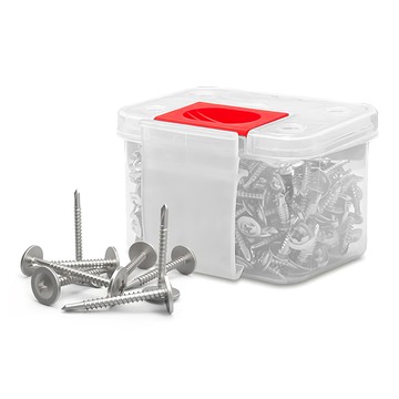 PANRICO 百利世 十字鍍鋅鑽尾自攻螺絲組 200入 白鋅螺絲  11 x 32mm  1盒