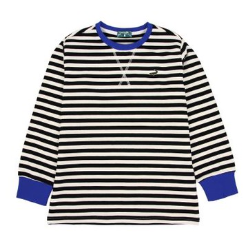 Crocodile Junior小鱷魚童裝- 條紋圓領上衣 ( C68403-09 小碼)