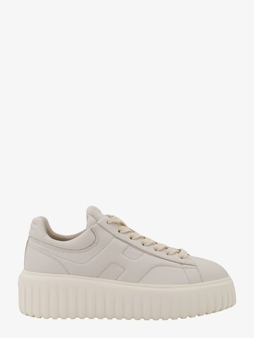 H-stripes leather sneakers with contrasting detail - HOGAN - gender_Woman