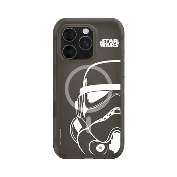 iPhone 16 Pro AirX 本質黑 - 迪士尼-星際大戰 Star Wars - 星際大戰 – 風暴兵白線條