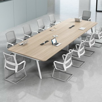 會議桌長桌辦公桌椅組合簡約現代小型洽談培訓桌長條桌辦公室家具