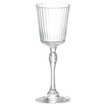 Bormioli Rocco 美式復古雕紋調酒高腳杯 80ml 6入  1組