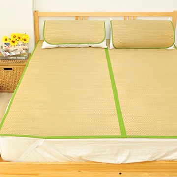 Amance 雅曼斯 日式天然涼夏香石藺草涼蓆  淡綠色  單人  涼感墊