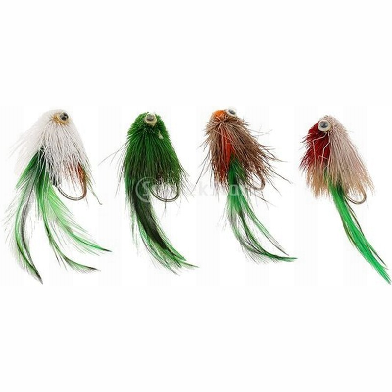 釣りルアー 人工餌 ハエ フライフィッシング 鮮やか 様々な魚釣りに適し 約7cm 4個入り 通販 Lineポイント最大0 5 Get Lineショッピング