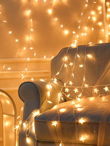 求婚生日led星星串燈小彩燈臥室網紅滿天星串燈閃燈裝飾驚喜布置