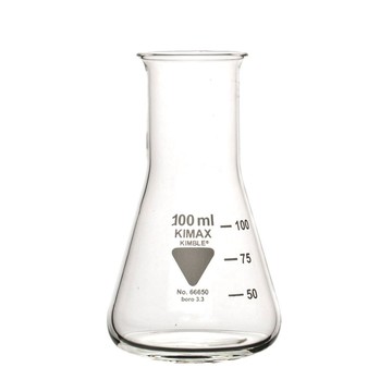 《KIMBLE》廣口三角燒瓶 ISO Flask, Erlenmeyer, Wide Mouth, ISO