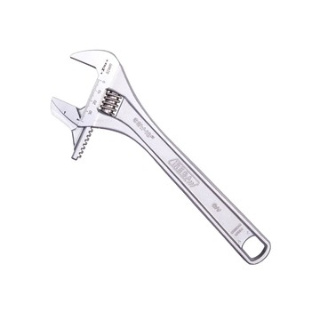 IREGA 管鉗兩用活動板手  超強咬合力 加強鉻釩鋼  附公制、英制雙面刻度  西班牙製造  1支