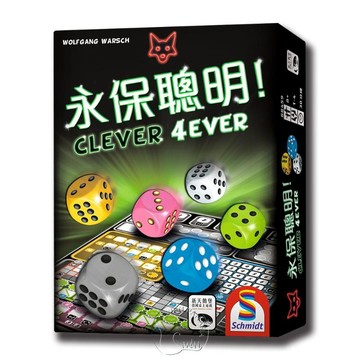 【新天鵝堡桌遊】永保聰明 Clever 4Ever【墊腳石】