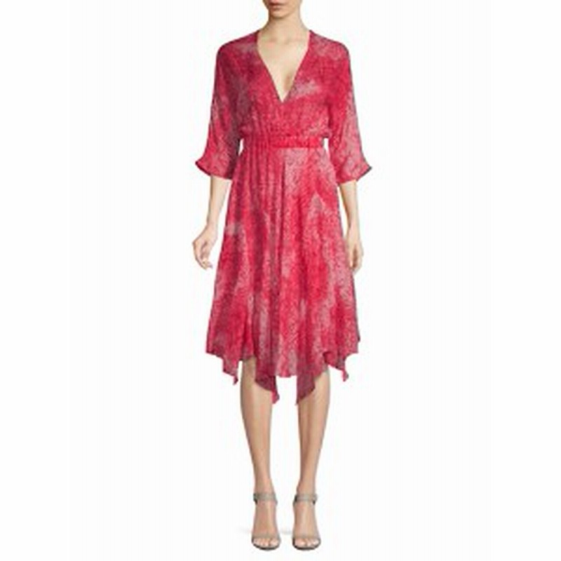 マジェ レディース ワンピース Rey Cotton Printed Midi Dress 通販 Lineポイント最大1 0 Get Lineショッピング