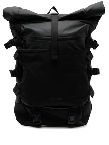 Makavelic - logo-print buckled backpack - unisex - Polyester - One Size - Black