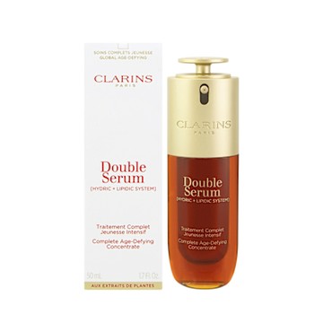 CLARINS克蘭詩 全新升級黃金雙萃精華(50ml)_國際航空版