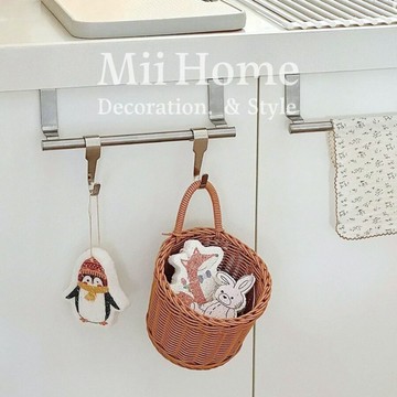 【Mii厝邊】台灣現貨 櫥櫃門毛巾掛鉤 門後掛鉤 掛鉤 門板掛鉤 免打孔掛鉤 免釘掛勾 承重掛勾 掛勾 櫥櫃門掛鉤
