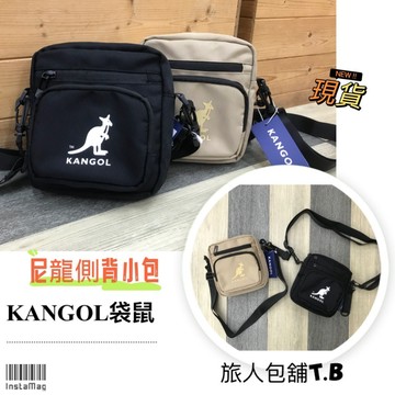 KANGOL 袋鼠 潮流側背小包 工裝風 小包 尼龍側背包 斜背包 斜背小包 男生包包 女生包包 滑板包 (現貨)