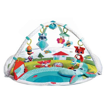 Tiny Love 美國 玩偶健力遊戲墊  快樂草原 藍色  1個