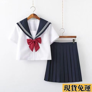𝙻𝚞𝚢𝚞🚀限時免運正統jk百褶裙水手服套裝制服日系不良少女短裙學院風二本學生裝