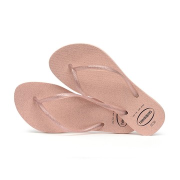 【havaianas 哈瓦仕】Slim Gloss 芭蕾玫瑰 女鞋 巴西人字拖 夾腳拖鞋