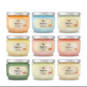 SABON 玫瑰茶語身體磨砂膏 / 白茶身體磨砂膏 / 以色列綠玫瑰身體磨砂膏 600G