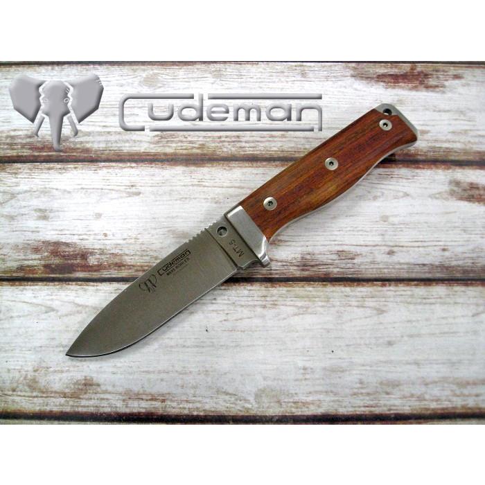 クードマン CUD120K MT5  ブッシュクラフト ナイフ BOHLER N695鋼 ココボロウッドハンドル アウトドア,Cudeman BUSHCRAFT Knife