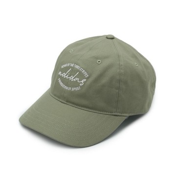 ADIDAS 帽子 DAD CAP EMBR 綠色 草寫 棒球帽 老帽 IY7691