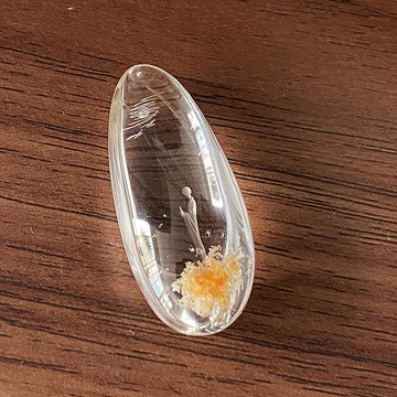 悟道禪修丨庇護擋煞天然幽靈水晶雕刻吊墜丨彌雅原創設計