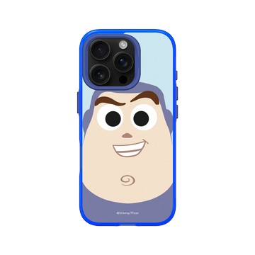 iPhone 16 Pro Clear 激光藍 - 迪士尼-玩具總動員 Toy Story - 大臉巴斯光年