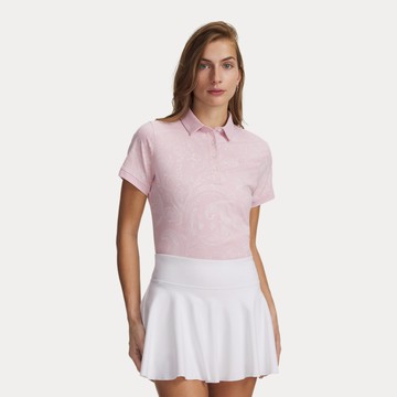 UA 女 ArmourDry 印花短POLO 人氣新品
