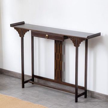 【可開發票】供桌佛臺家用香案佛櫃神位櫃中式玄關臺實木財神爺櫃神櫃供臺條案