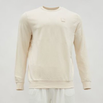 Puma 基本系列 ESS Elevated 男款 米色 圓領 歐規 上衣 運動 休閒 長袖 68472799