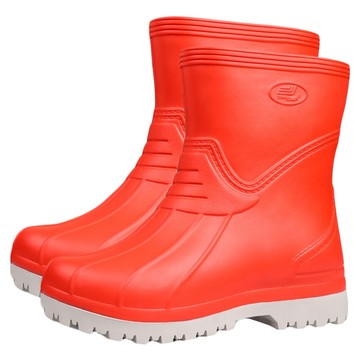 SUPERCOMET EVA 超輕量防滑軟墊雨靴 DY850  紅色  23cm