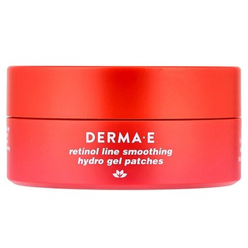 DERMA E, 視黃醇平滑細紋水凝膠貼，適合所有膚質，60 片凝膠貼