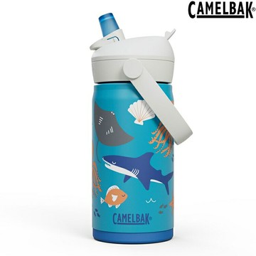 CAMELBAK 350ml Flip Straw 兒童吸管不鏽鋼保溫瓶(保冰) 海洋世界 CB2861103035