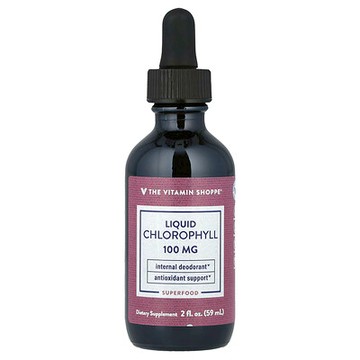 The Vitamin Shoppe, 液體葉綠素，2 液量盎司（59 毫升）