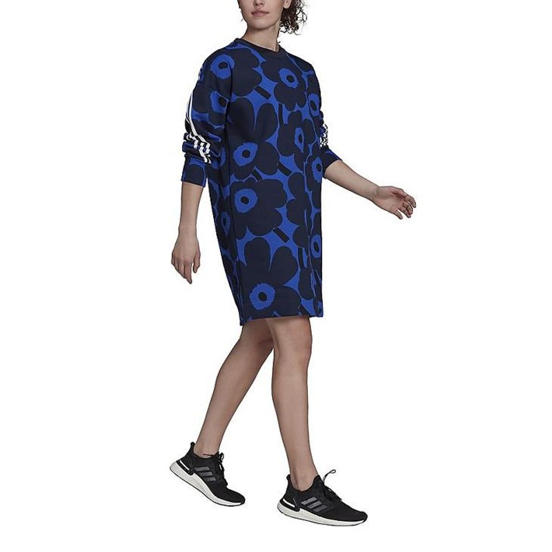 スウェットドレス ワンピース レディース/adidas アディダス Marimekko マリメッコ/コラボ スポーツウェア カジュアル スエット 女性  トップス/KMG54 | LINEブランドカタログ